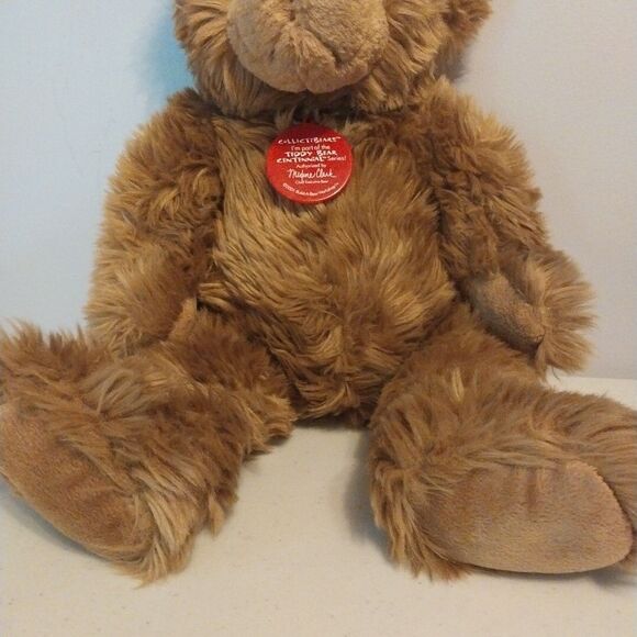 Vintage Centennial Build A Bear Brown Furry Plush Stuffie Medallion 2001 BAB 18" - Picture 4 of 16